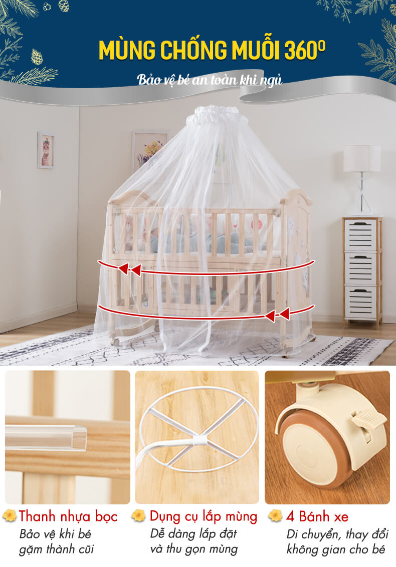 những phụ kiện kèm theo được sản xuất từ chất liệu tốt nhất mang lại cảm giác thoải mái cho bé những phụ kiện kèm theo được sản xuất từ chất liệu tốt nhất mang lại cảm giác thoải mái cho bé