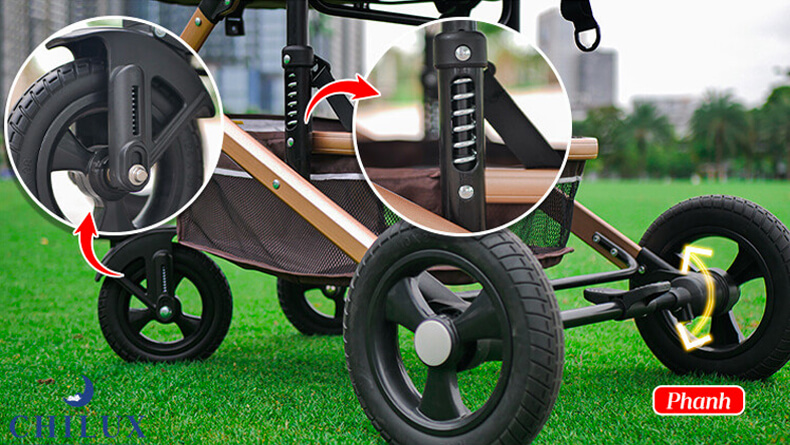 Bánh xe và hệ thống giảm xóc
