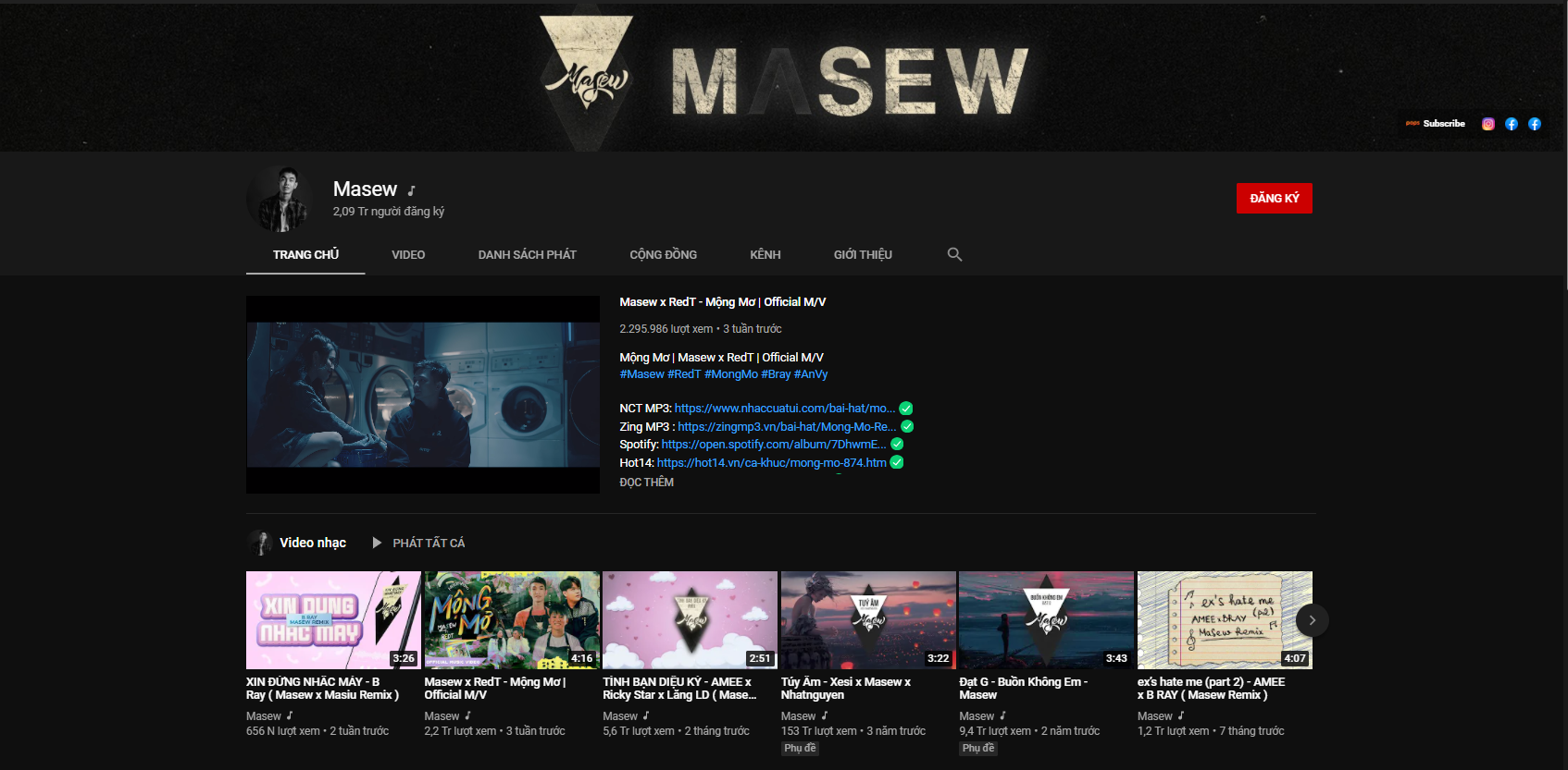 Masew - Producer hàng loạt ca khúc làm mưa làm gió trên youtube