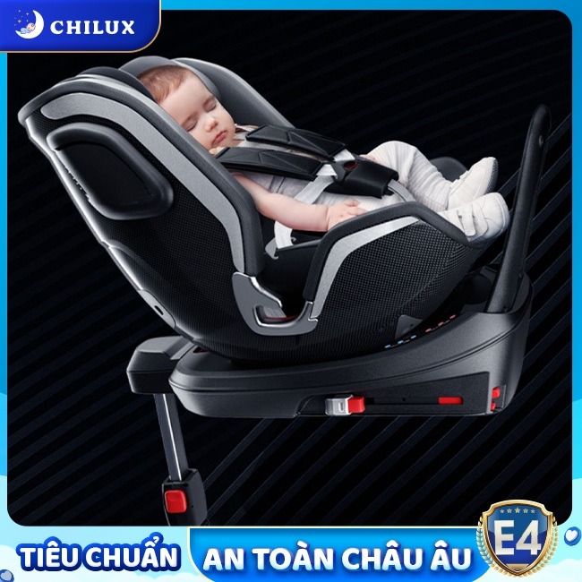 Ghế ô tô cho trẻ em ở Hà Nội Chilux đa năng 5 chế độ ngả lưng xoay 360 độ