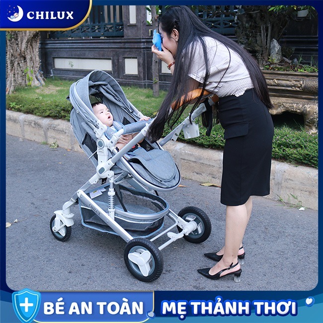 Xe đẩy cho bé tập đi Chilux V 1.6 thuận tiện du lịch với ba mẹ Xe đẩy cho bé tập đi Chilux V 1.6 thuận tiện du lịch với ba mẹ