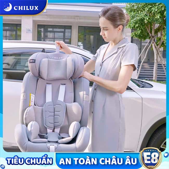 Ghế ngồi ô tô cho bé Chilux có khả năng xoay 360 độ sử dụng phù hợp sơ sinh đến lớn Ghế ngồi ô tô cho bé Chilux có khả năng xoay 360 độ sử dụng phù hợp sơ sinh đến lớn