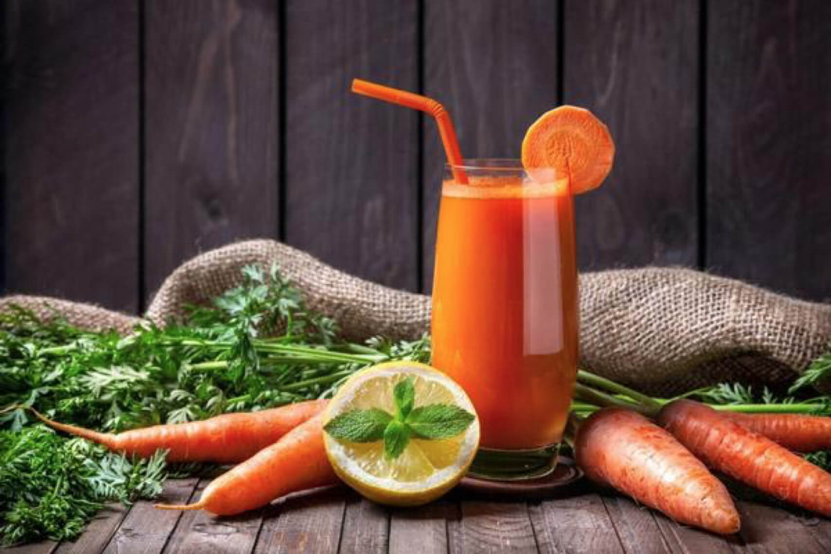 Nước ép cà rốt bổ sung vitamin A