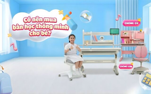 Bố mẹ có nên mua bàn học thông minh cho bé không?
