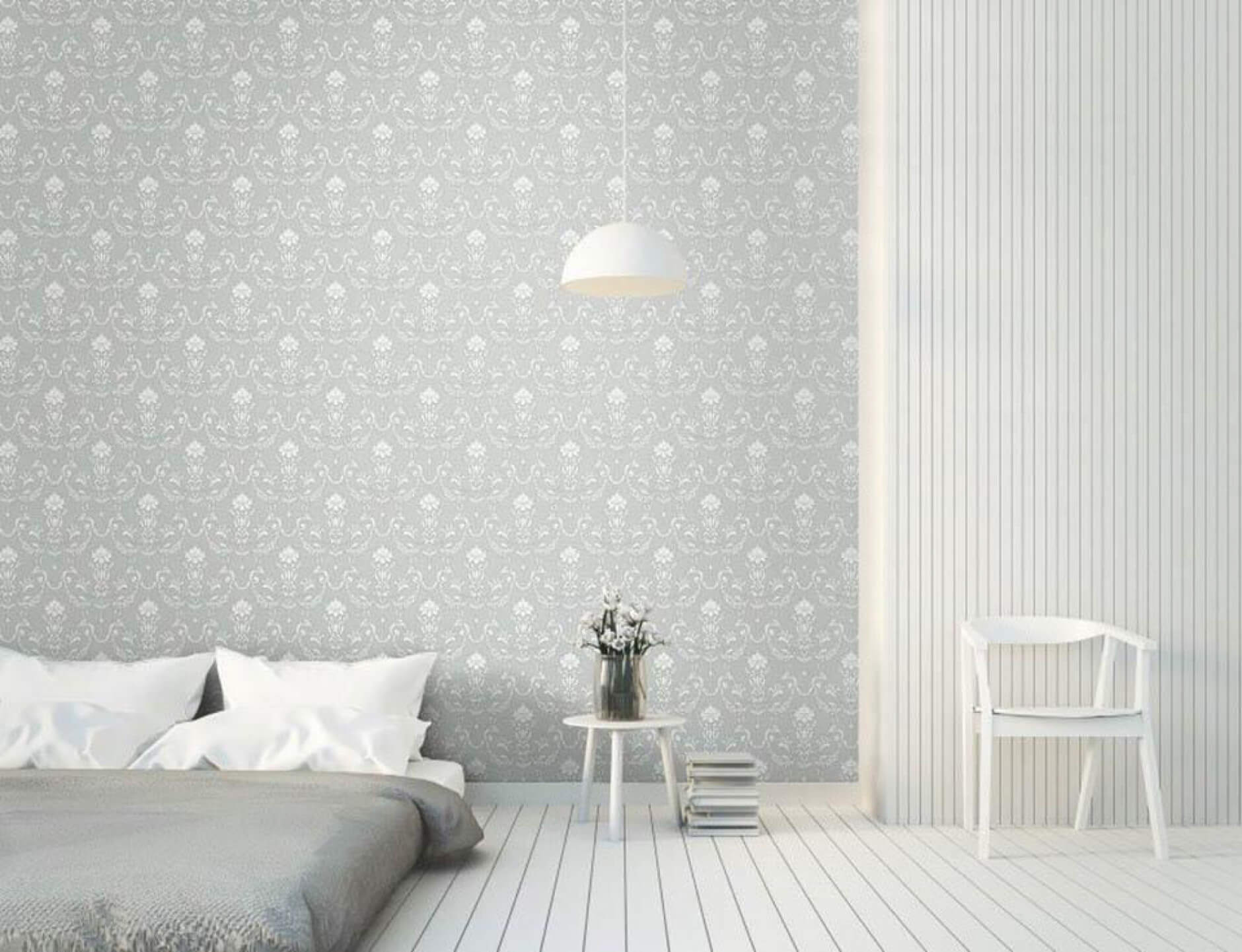 Cách trang trí phòng ngủ bằng giấy dán tường