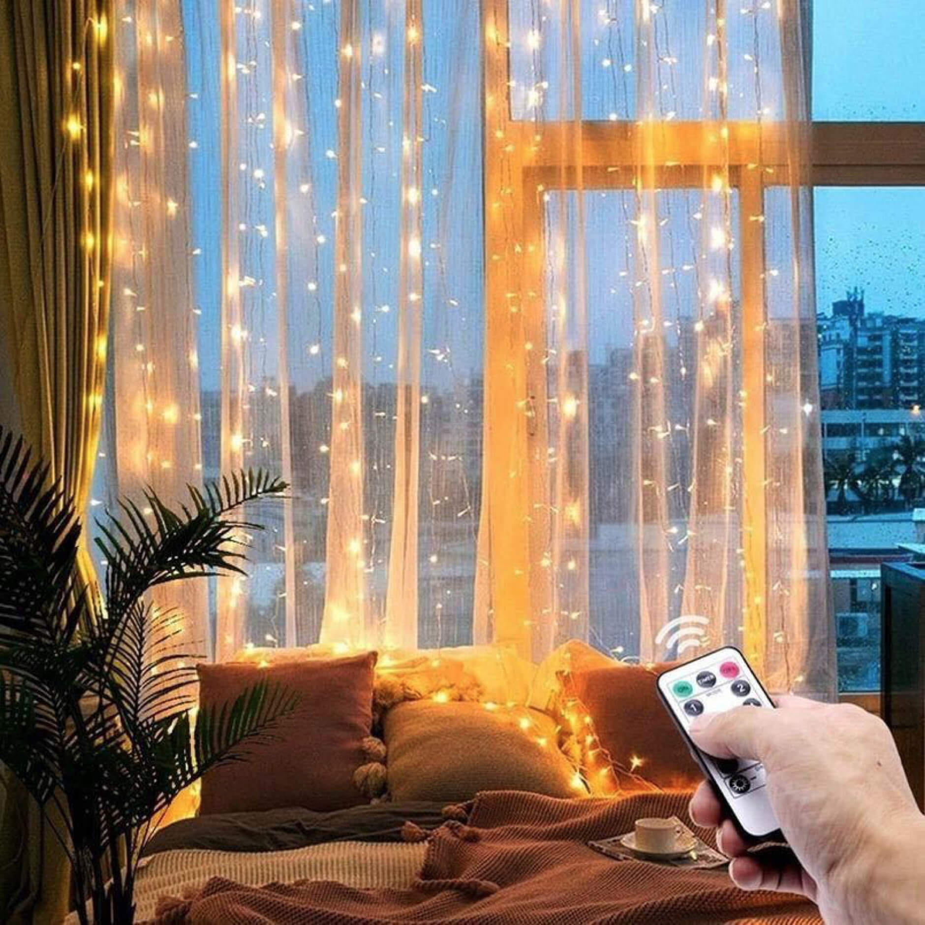 Cách trang trí phòng ngủ bằng rèm cửa
