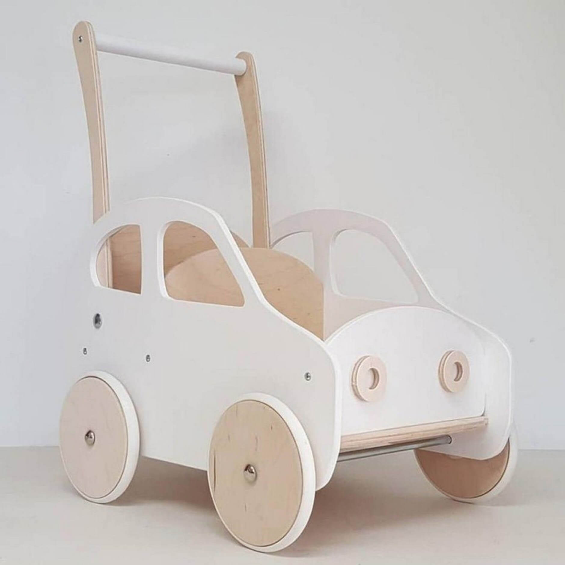 Xe gỗ tập đi em bé hình ô tô