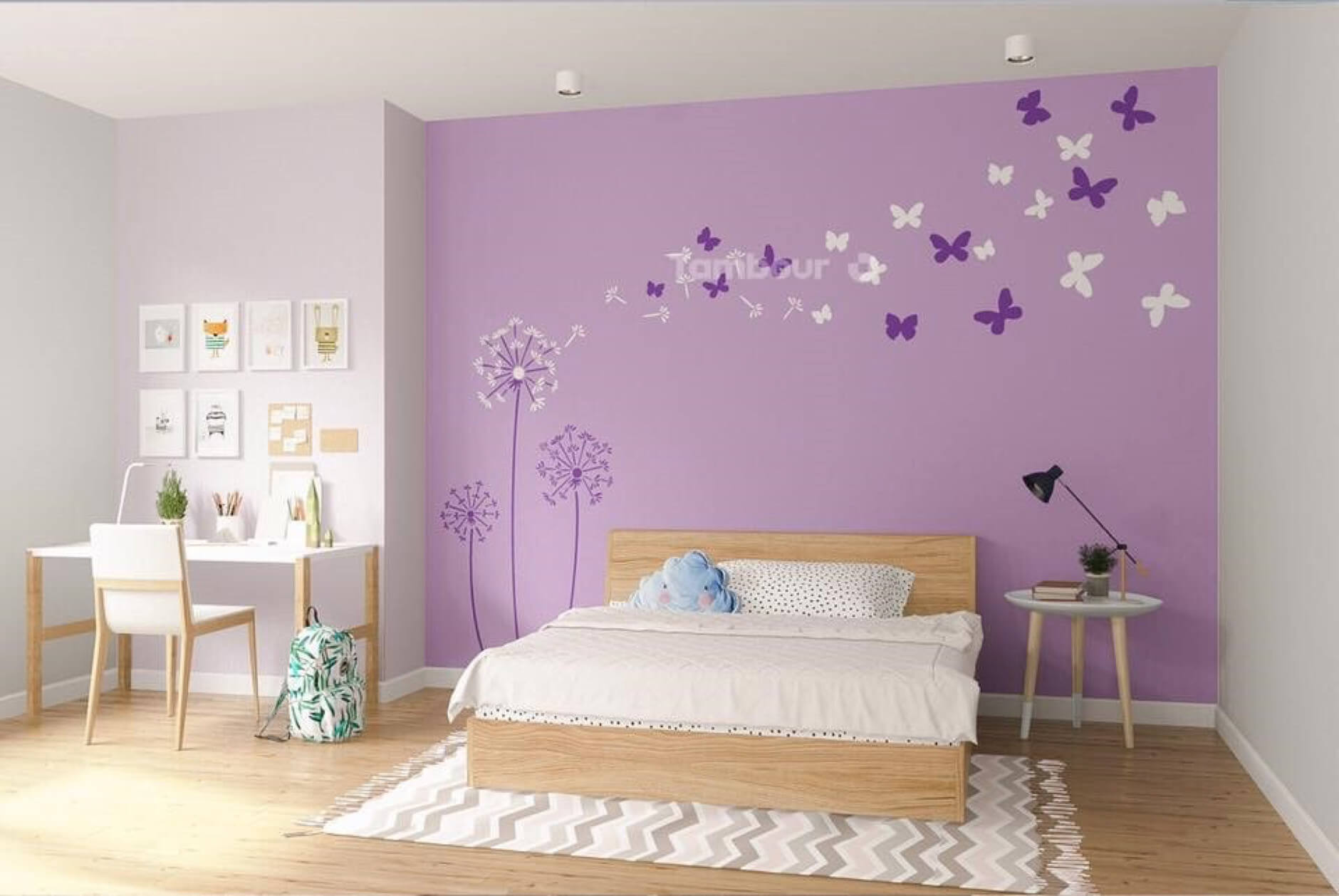 Top 10 cách trang trí phòng ngủ cho bé gái đơn giản