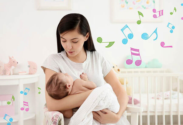 Nên cho trẻ sơ sinh nghe nhạc gì khi ru bé ngủ