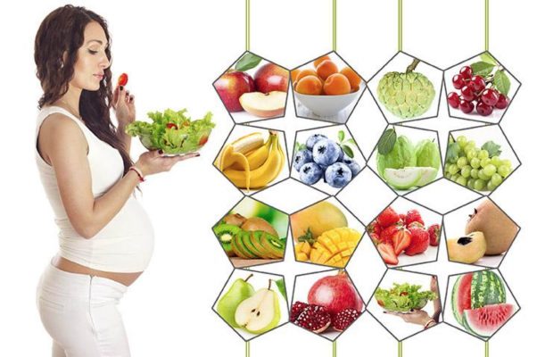 Chế độ dinh dưỡng cho mẹ bầu