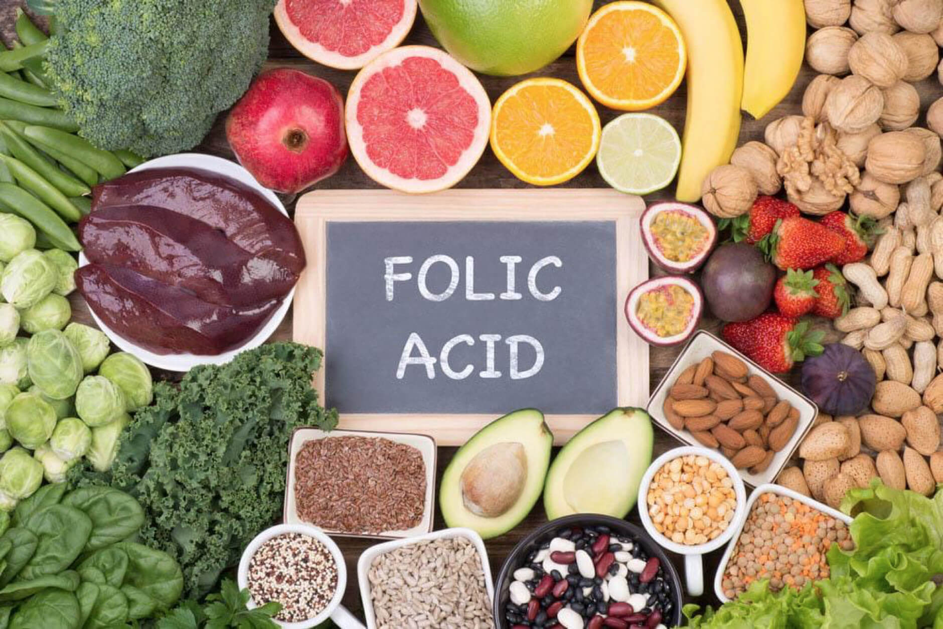 Các món ăn giúp thai nhi tăng cân nhanh từ thực phẩm giàu acid folic