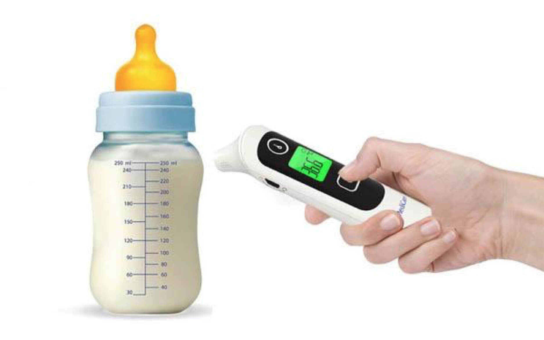 Cách kiểm tra nhiệt độ sữa cho trẻ sơ sinh uống trực tiếp từ mẹ