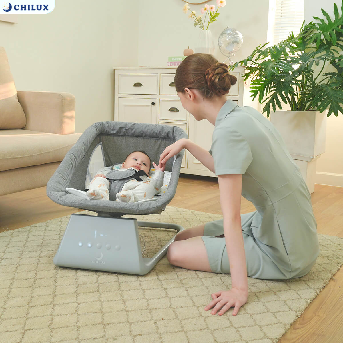 Nôi Em Bé, Cũi Gỗ - Vải, Nôi Điện Cho Bé HÃNG SẢN PHẨM TIỆN ÍCH CHO BÉ