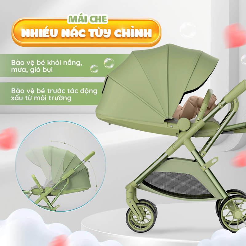 Thay đổi nhiều cấp độ của mái che  