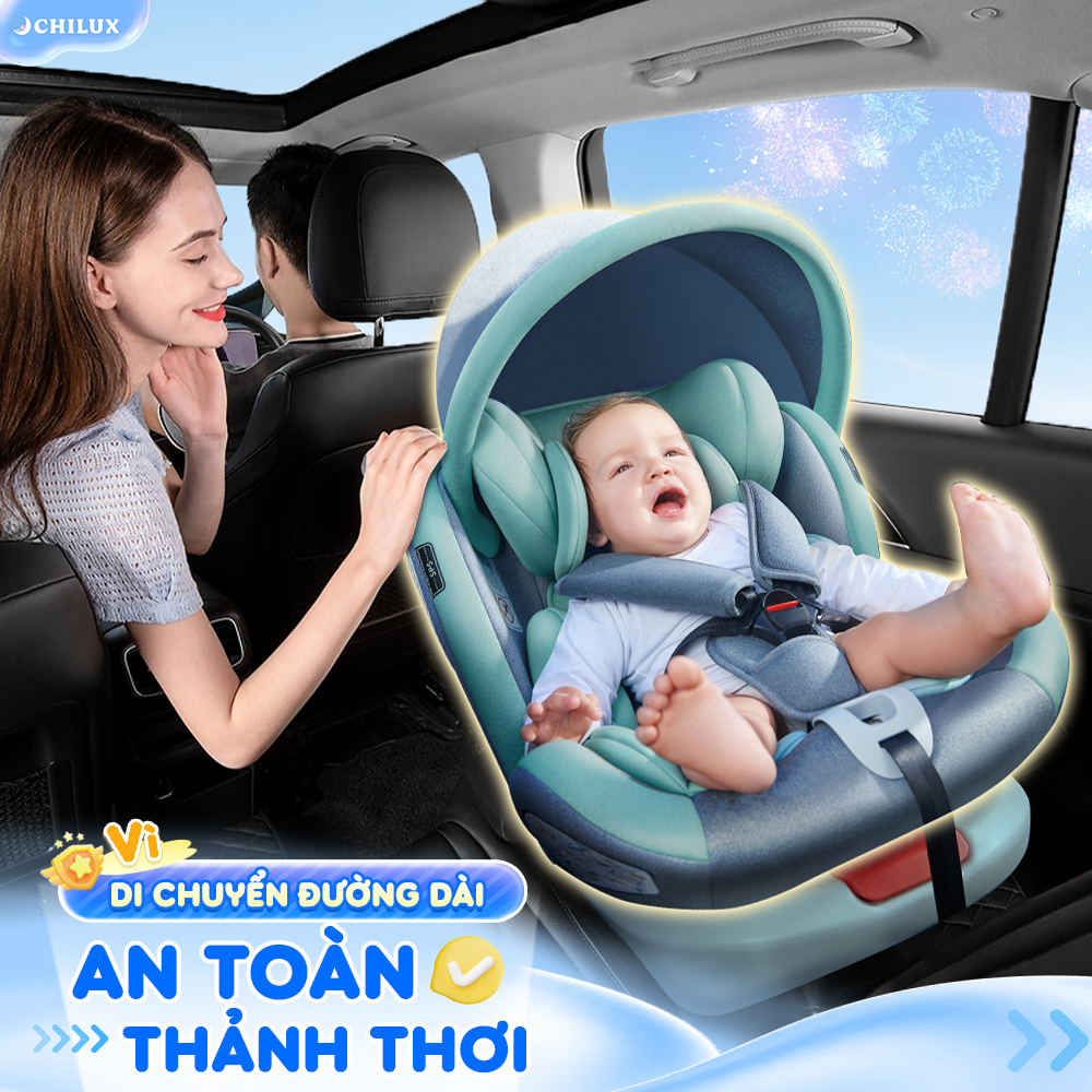 Ghế dành riêng cho bé ngồi trên xe ô tô 