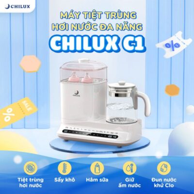 Máy tiệt trùng bình sữa đa tiện ích