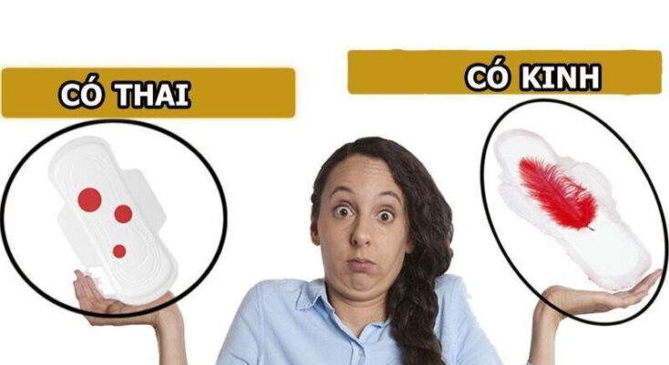 Phân biệt giữa máu báo thai và máu kinh nguyệt