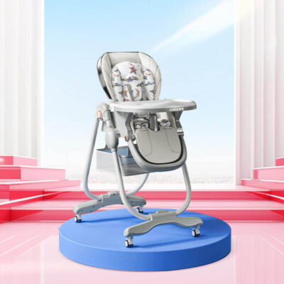 Ghế ăn dặm cao cấp Chilux Grow E khung ngồi chắc chắn