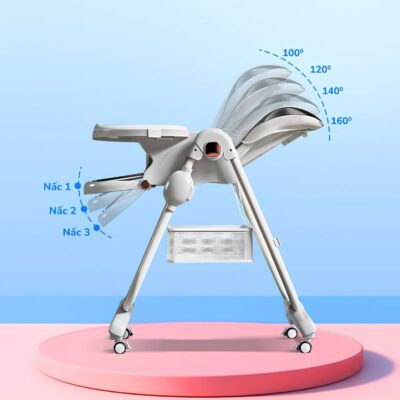 Ghế ăn dặm ngả nhiều nấc
