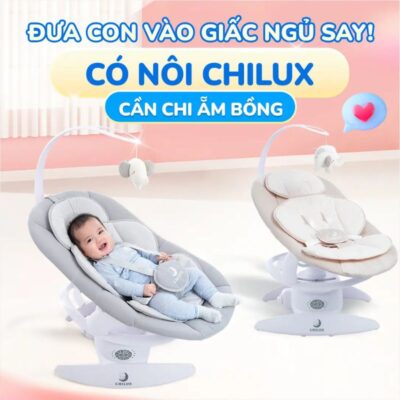 Sử dụng nôi điện giúp việc chăm sóc bé nhẹ nhàng hơn