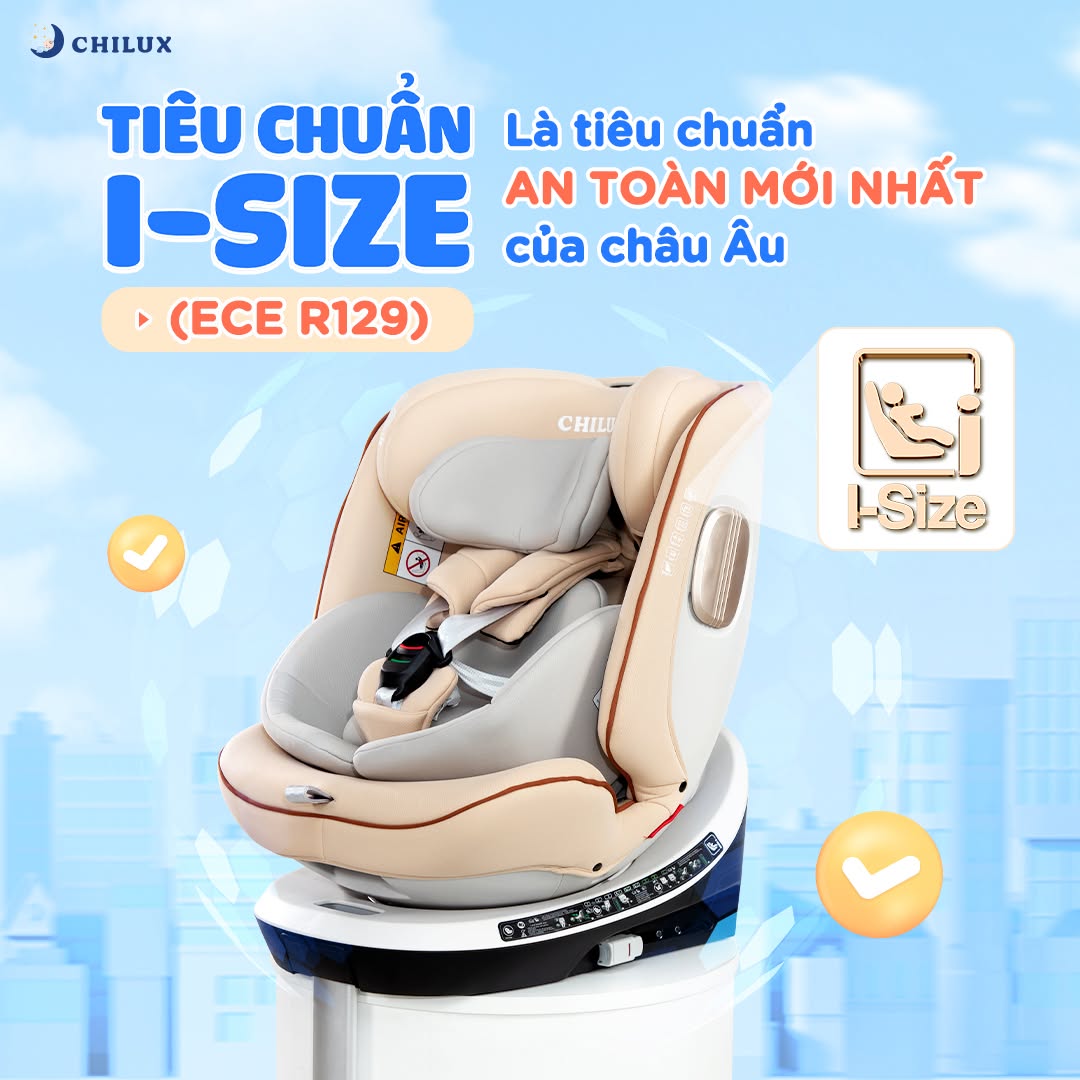 Có bao nhiêu loại ghế ô tô an toàn cho bé (thiết bị bảo vệ an toàn)